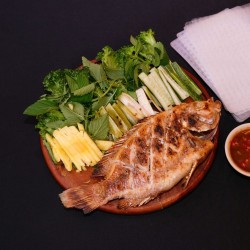 Cá Diêu Hồng Nướng Tiêu